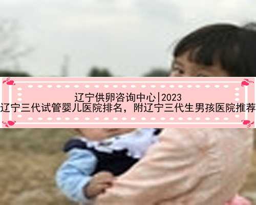 辽宁供卵咨询中心|2023
辽宁三代试管婴儿医院排